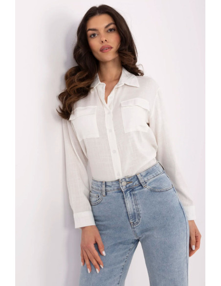 Chemise manche longue model 211481 NM