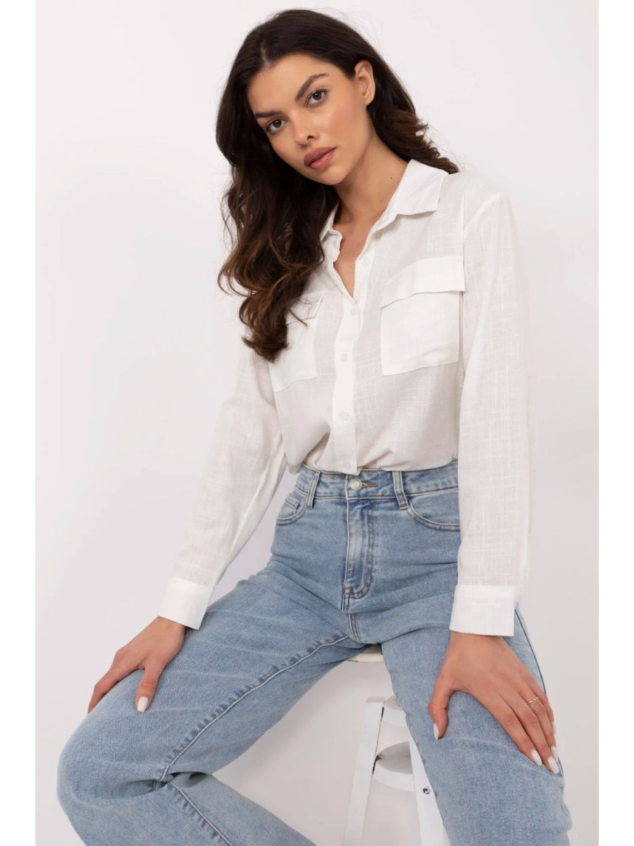Chemise manche longue model 211481 NM