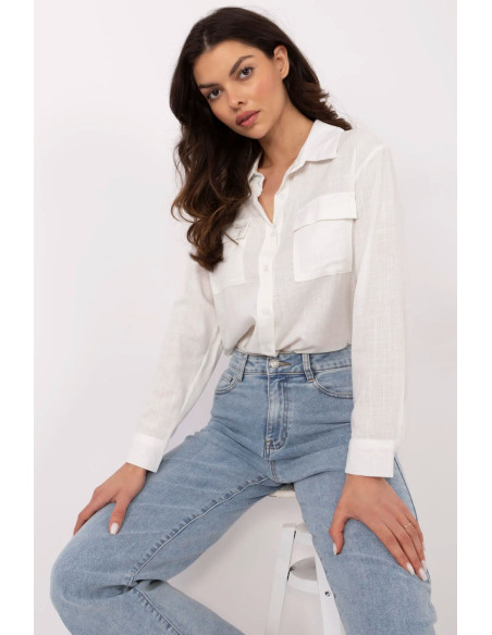 Chemise manche longue model 211481 NM