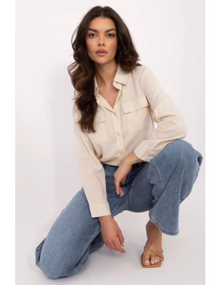 Chemise manche longue model 211482 NM