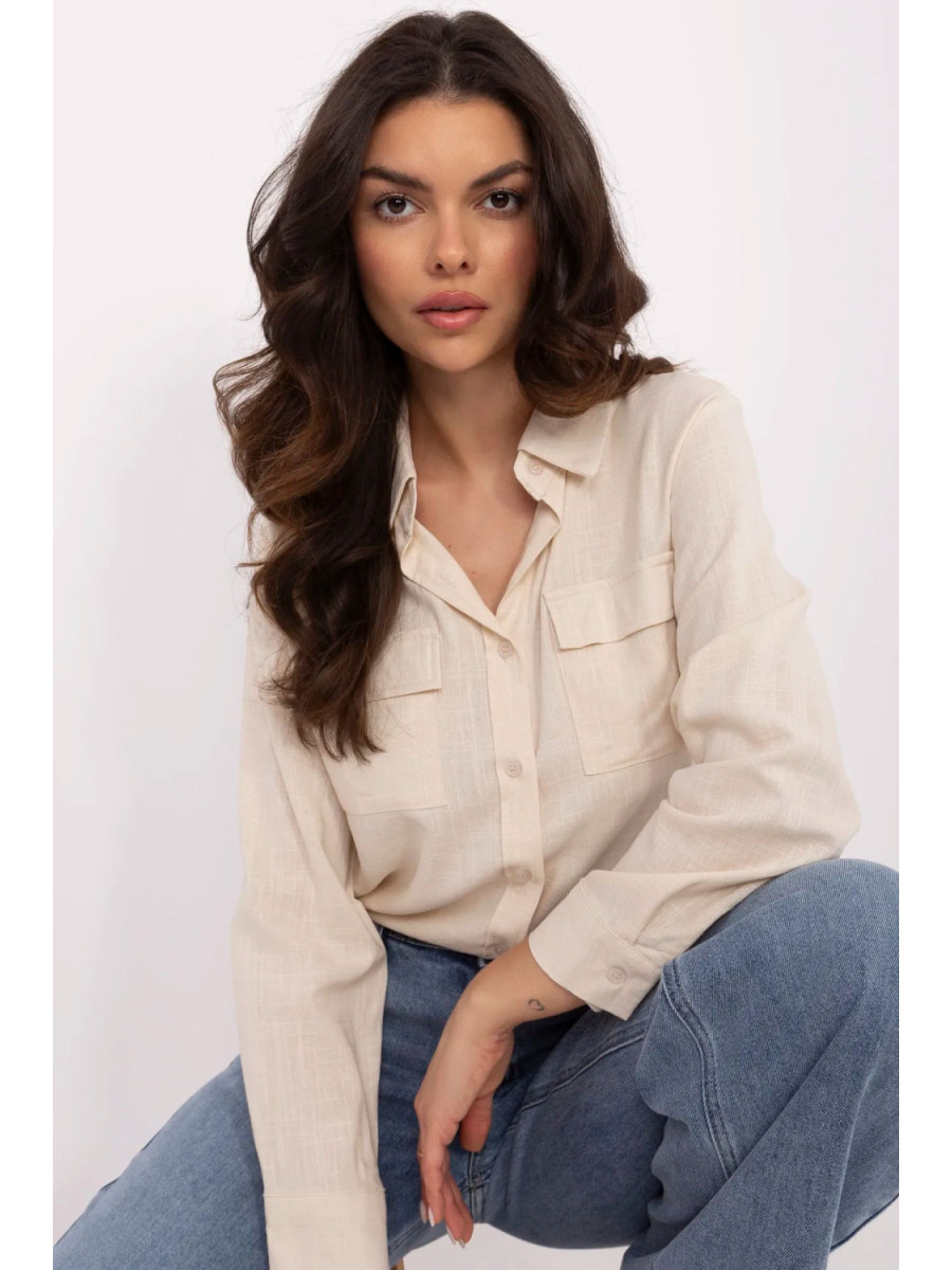 Chemise manche longue model 211482 NM
