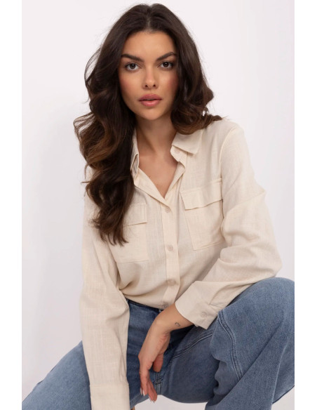 Chemise manche longue model 211482 NM
