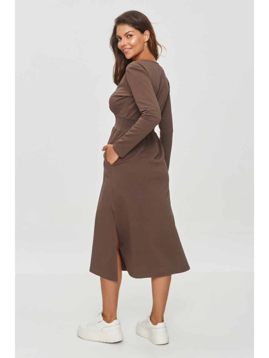 Robe de jour model 200038 Makadamia
