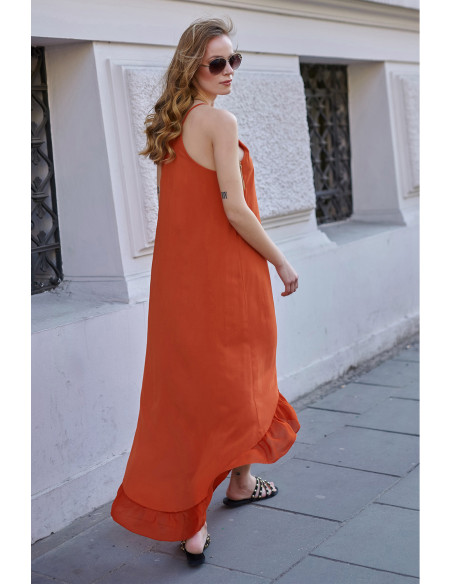 Robe de jour model 145599 Makadamia