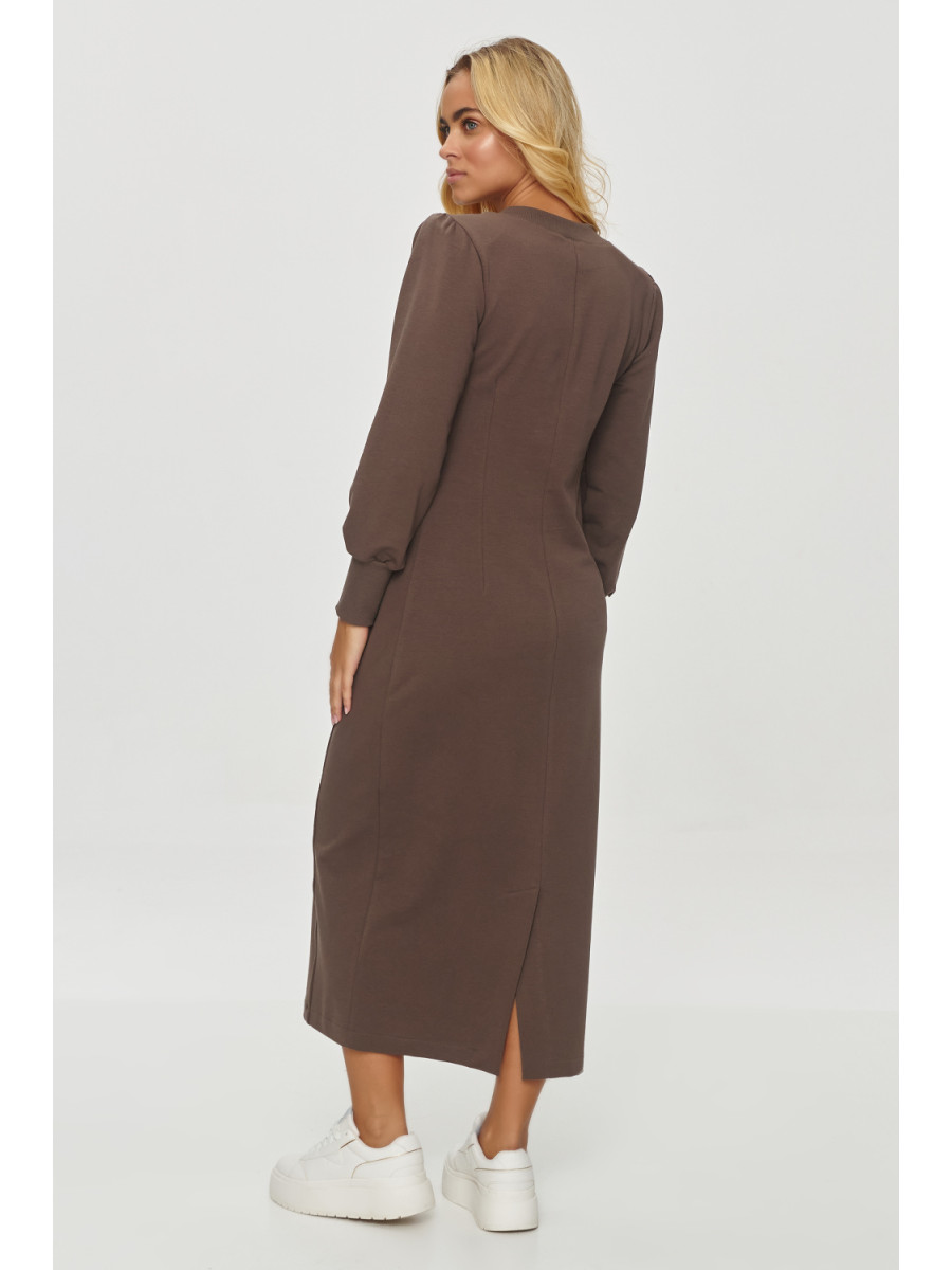 Robe de jour model 200058 Makadamia