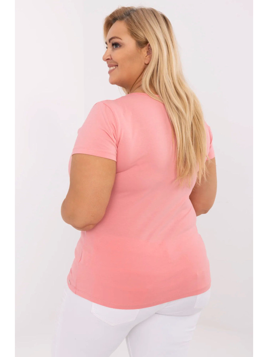 Plus size T-shirt model 211770 Relevance