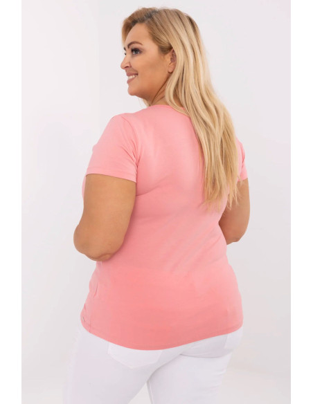 Plus size T-shirt model 211770 Relevance