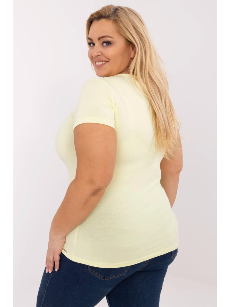 Plus size T-shirt model 211766 Relevance