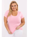 Plus size T-shirt model 211767 Relevance