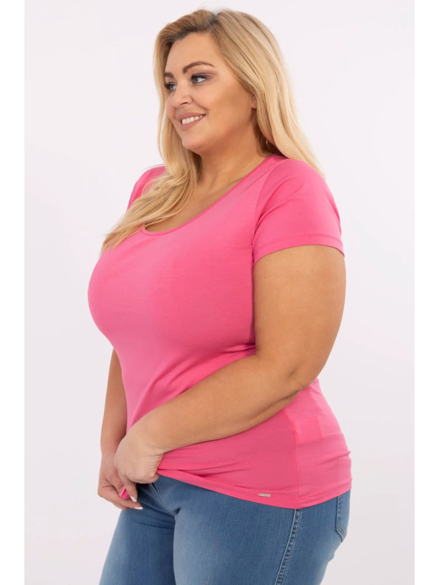 Plus size T-shirt model 211768 Relevance