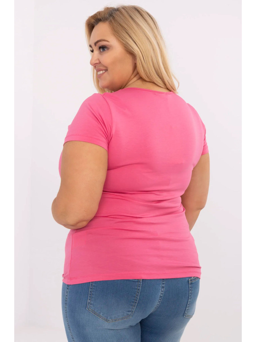 Plus size T-shirt model 211768 Relevance