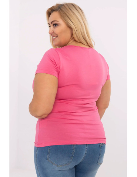 Plus size T-shirt model 211768 Relevance