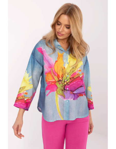Chemise model 209828 Italy Moda