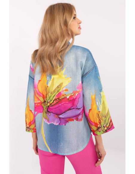 Chemise model 209828 Italy Moda