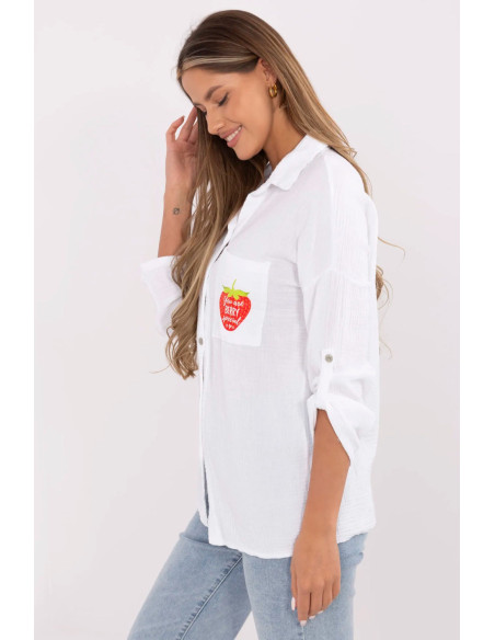Chemise manche longue model 212062 Italy Moda