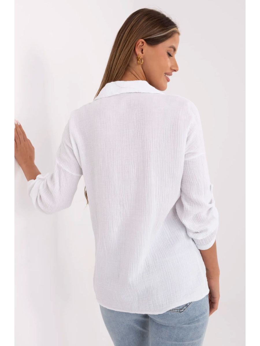 Chemise manche longue model 212063 Italy Moda