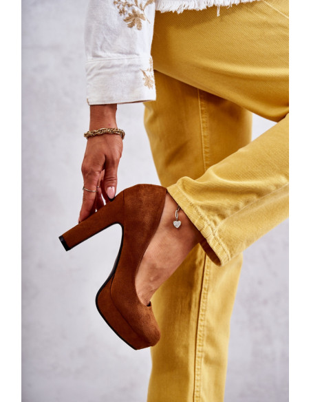 Escarpins talon large model 175298 Step in style