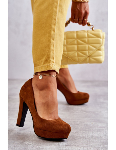 Escarpins talon large model 175298 Step in style