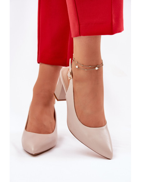 Escarpins talon large model 211981 Step in style