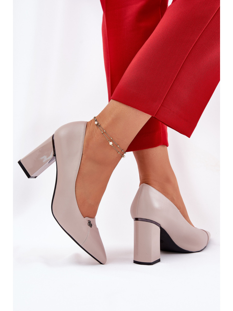 Escarpins talon large model 211982 Step in style