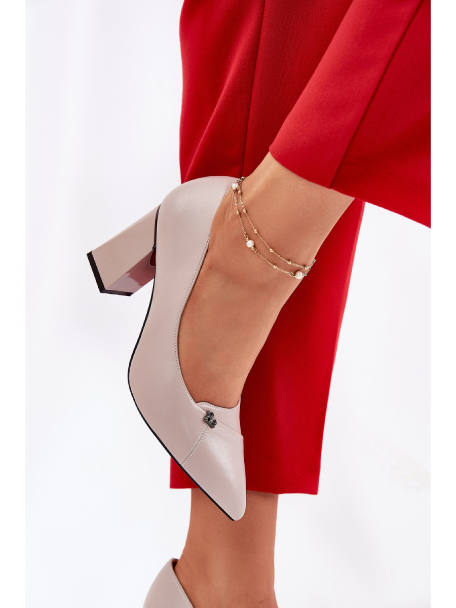 Escarpins talon large model 211982 Step in style
