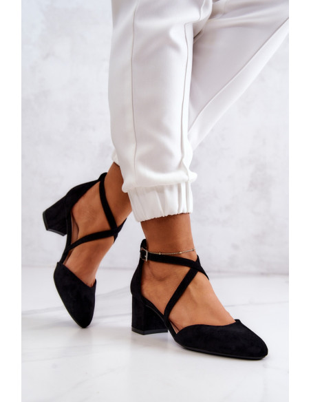 Escarpins talon large model 176245 Step in style
