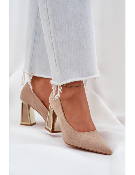 Escarpins talon large model 208434 Step in style