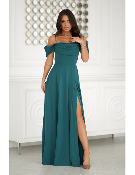 Robe longue model 203761 Bicotone