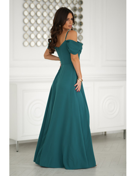Robe longue model 203761 Bicotone