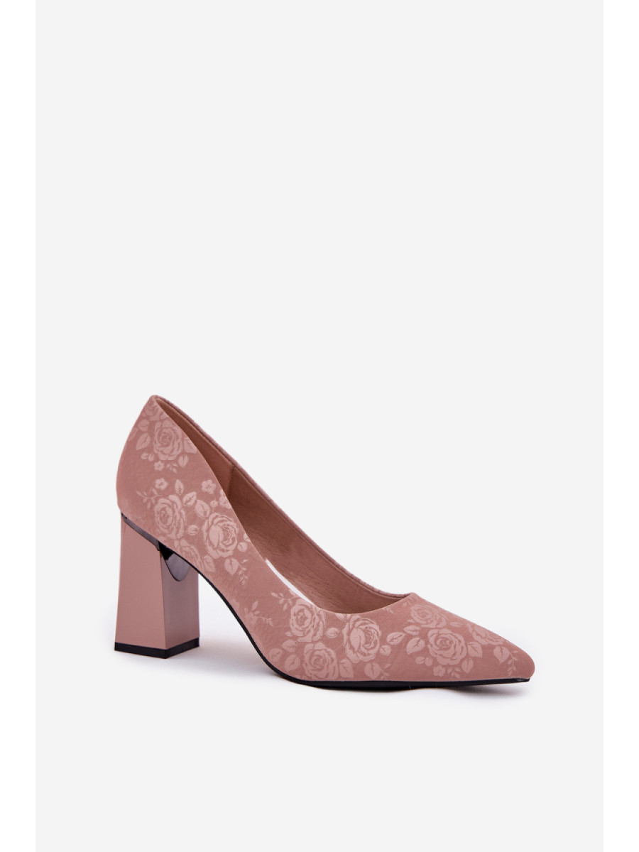 Escarpins talon large model 212334 Step in style