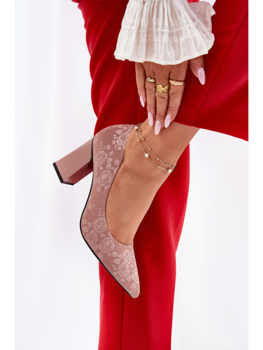 Escarpins talon large model 212334 Step in style