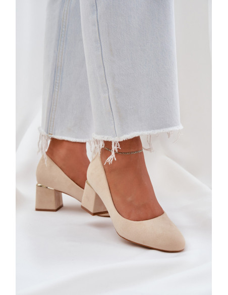 Escarpins talon large model 208436 Step in style