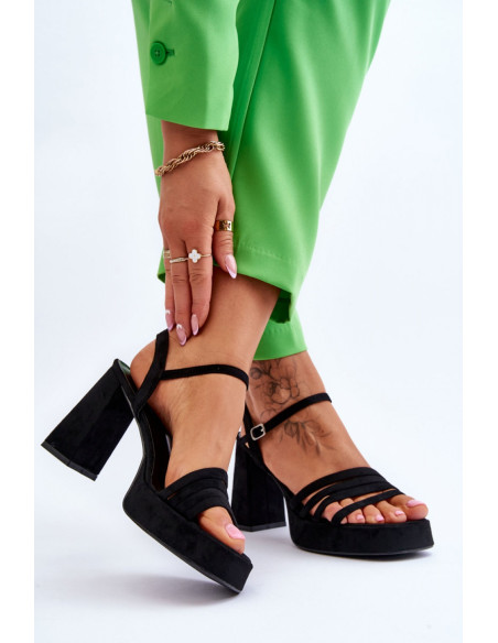 Sandales à talons model 179122 Step in style