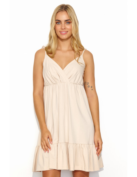 Robe de jour model 194337 Makadamia