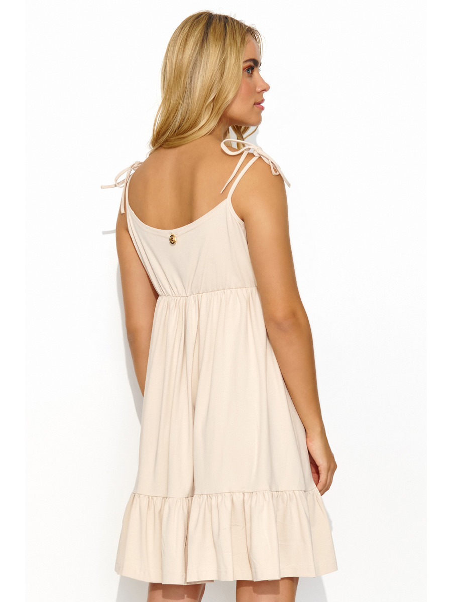 Robe de jour model 194337 Makadamia