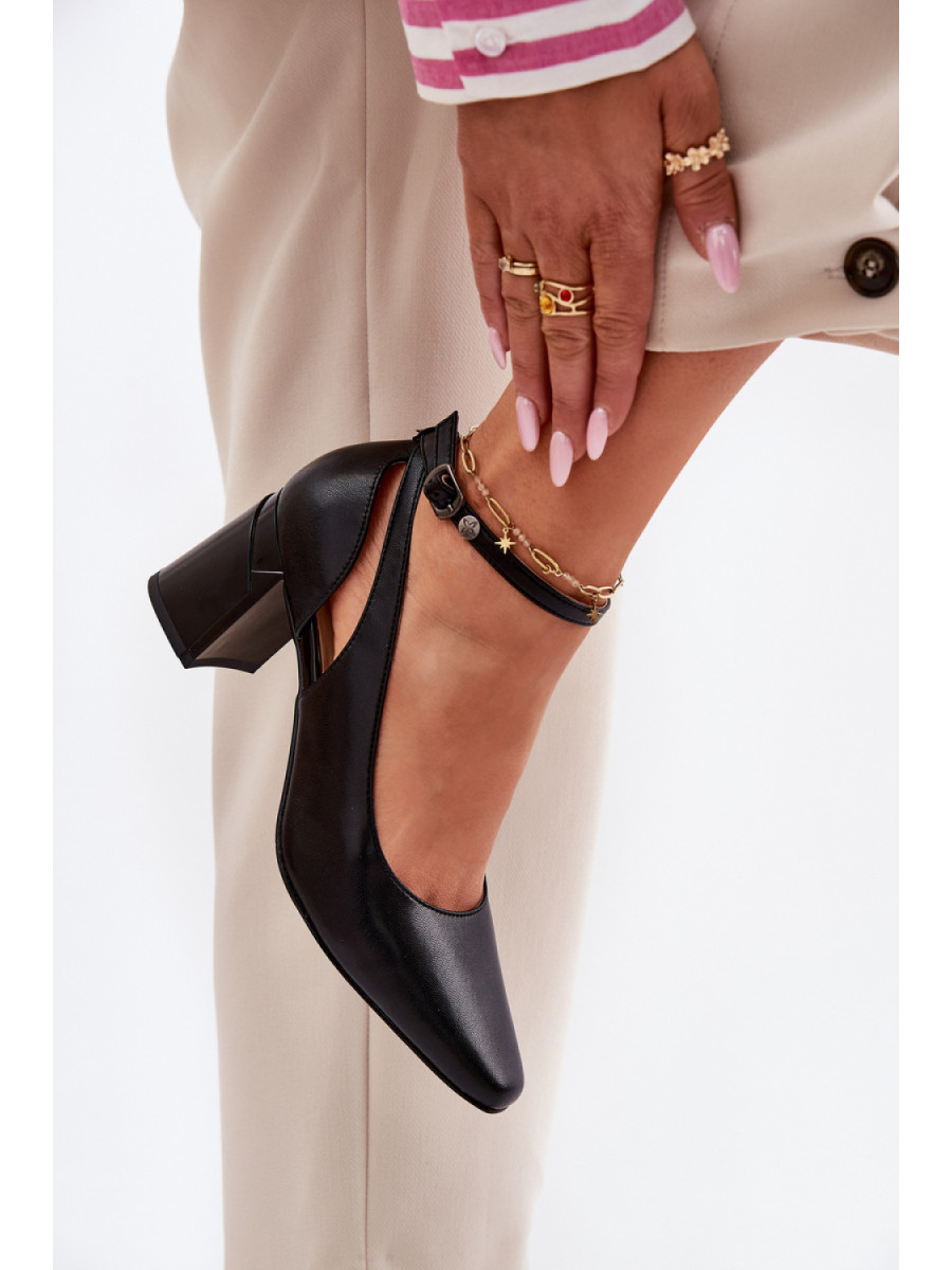 Escarpins talon large model 212614 Step in style