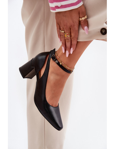 Escarpins talon large model 212614 Step in style