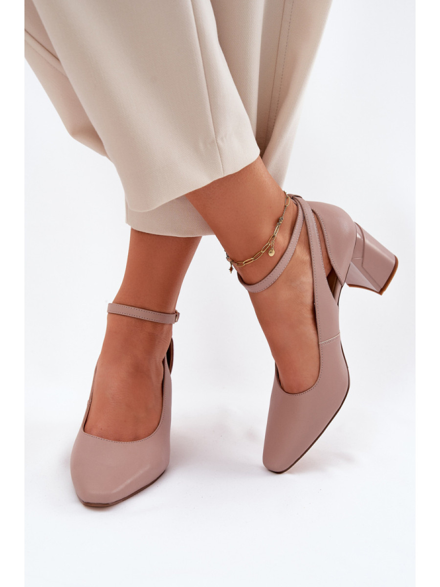 Escarpins talon large model 212615 Step in style