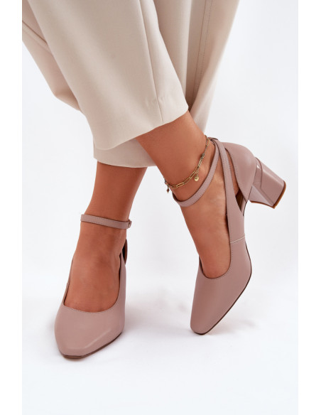 Escarpins talon large model 212615 Step in style