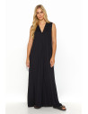 Robe de jour model 194314 Makadamia
