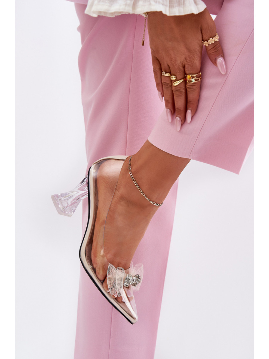 Escarpins talon large model 212995 Step in style