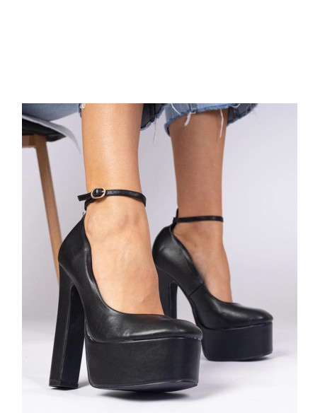Escarpins talon large model 213753 PRIMO