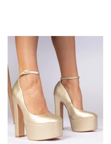 Escarpins talon large model 213754 PRIMO