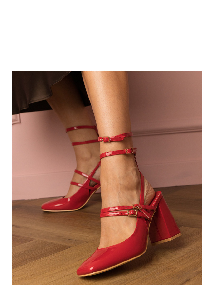 Escarpins talon large model 213750 PRIMO
