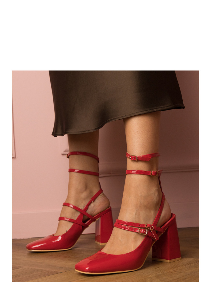 Escarpins talon large model 213750 PRIMO