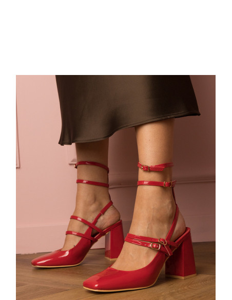 Escarpins talon large model 213750 PRIMO
