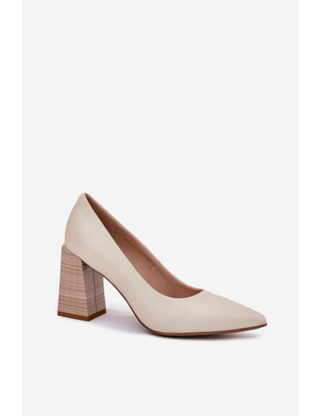 Escarpins talon large model 213892 Step in style