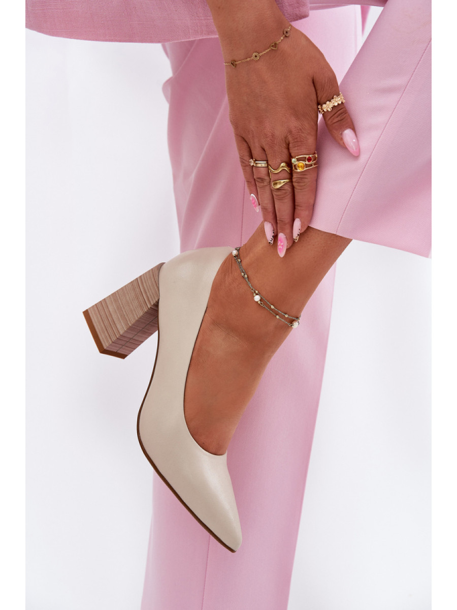 Escarpins talon large model 213892 Step in style