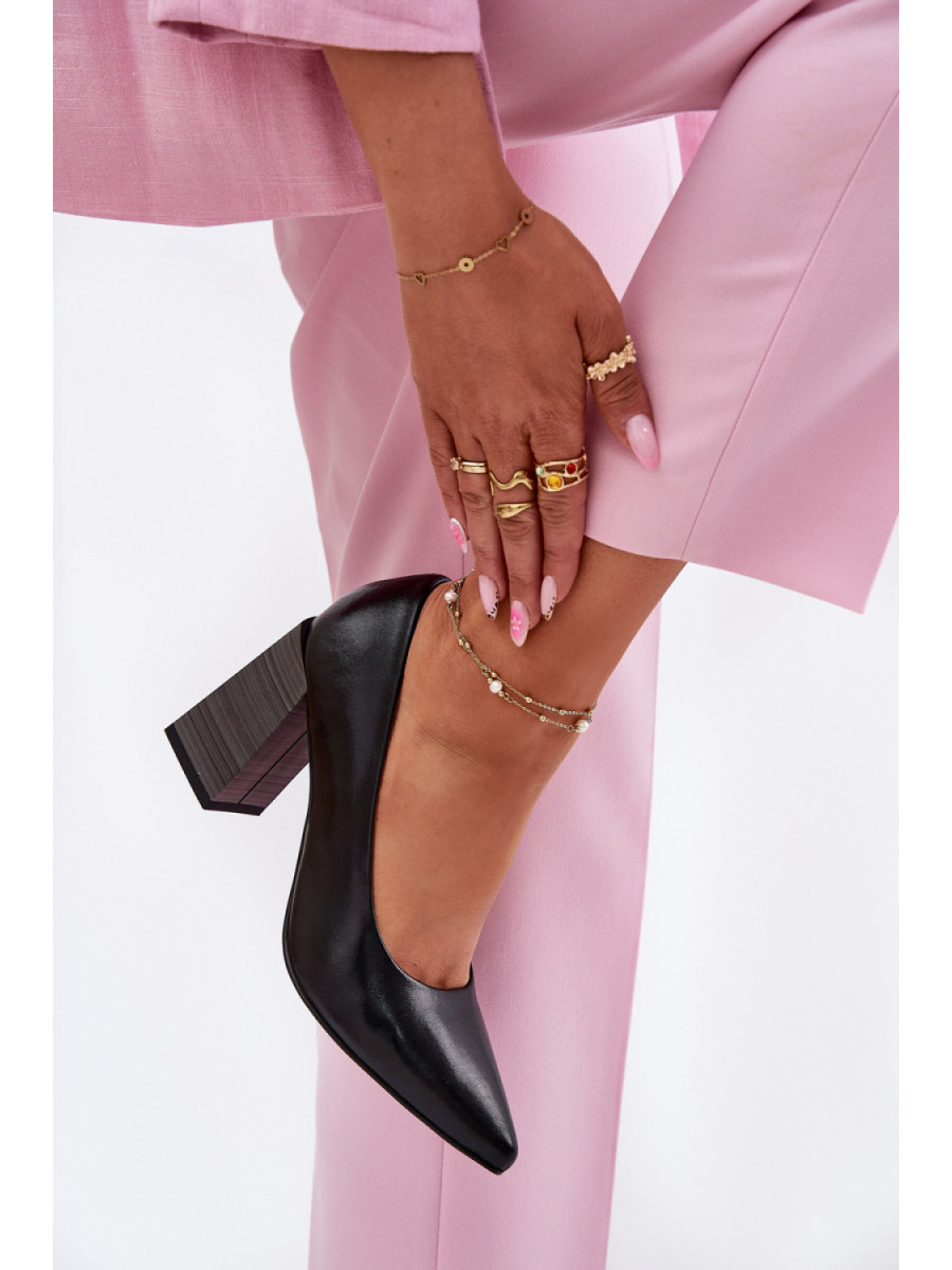 Escarpins talon large model 213893 Step in style