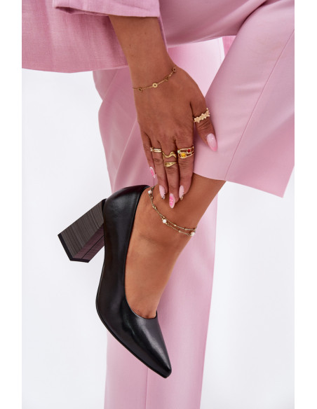 Escarpins talon large model 213893 Step in style
